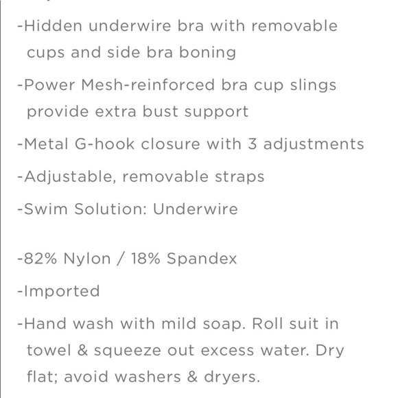 NWT Swimsuits For‎ Black/White Stripe Top Sz 10 - Picture 4 of 5